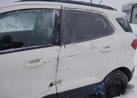 2018 Ford Ecosport Ses from USA, damaged, VIN MAJ6P1CL1JC228922